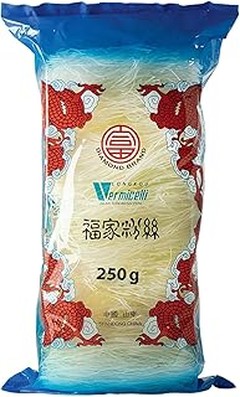 Calorías y valor nutricional de los fideos de cristal