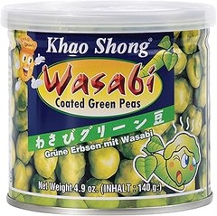 Recetas deliciosas con snacks de guisantes wasabi