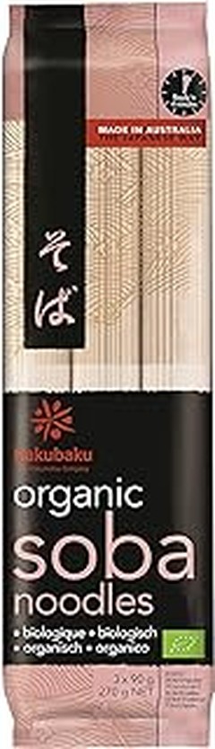 Fideos soba de trigo sarraceno