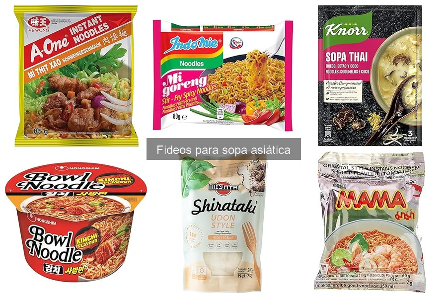 10 Recetas rápidas de sopa asiática con fideos