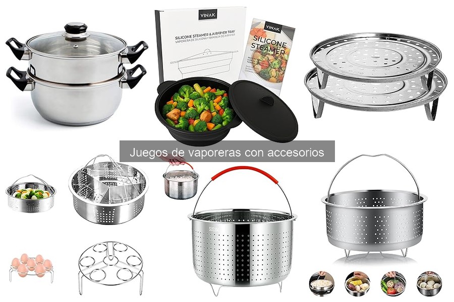 Accesorios imprescindibles para tu vaporera de cocina
