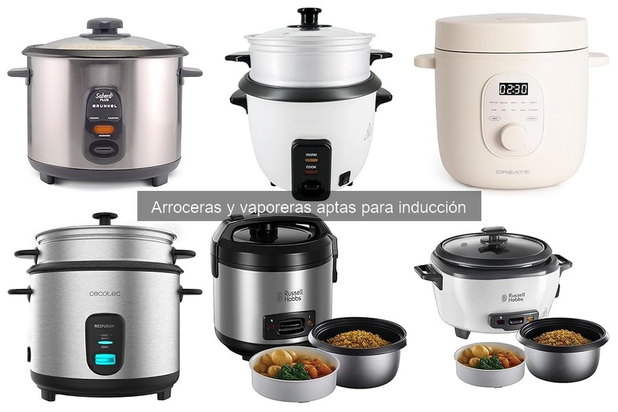 Accesorios útiles para arroceras de inducción en casa