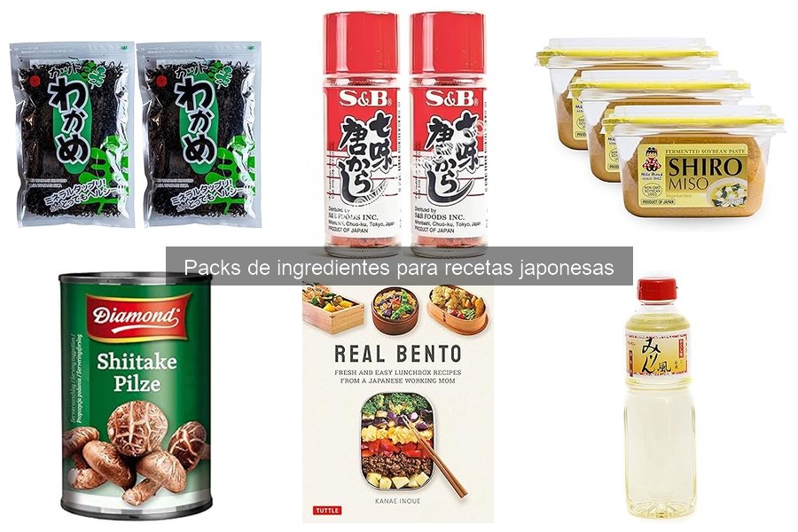 Adapta Packs de Ingredientes Japoneses a Dietas Específicas