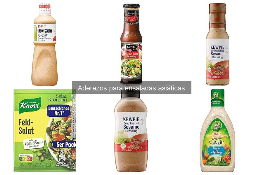 Aderezos Asiáticos: Los Mejores de Japón y Tailandia