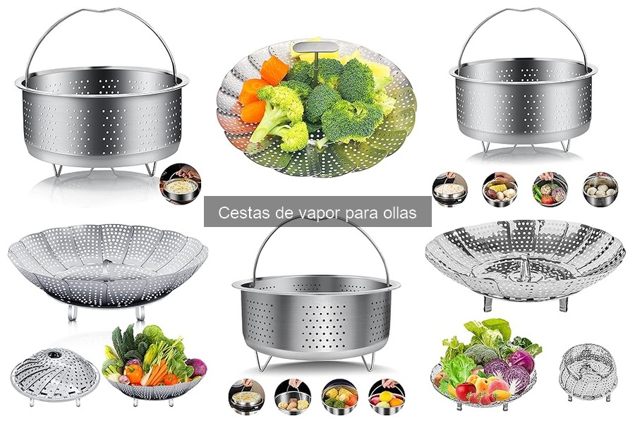 Alternativas a cestas de vapor: métodos para cocinar al vapor