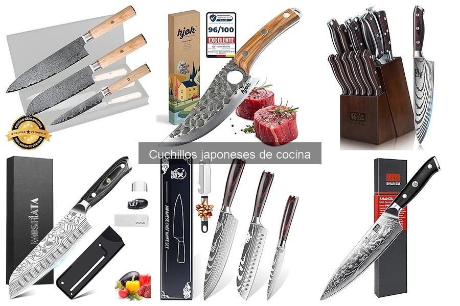 Alternativas a cuchillos japoneses para cocineros en casa