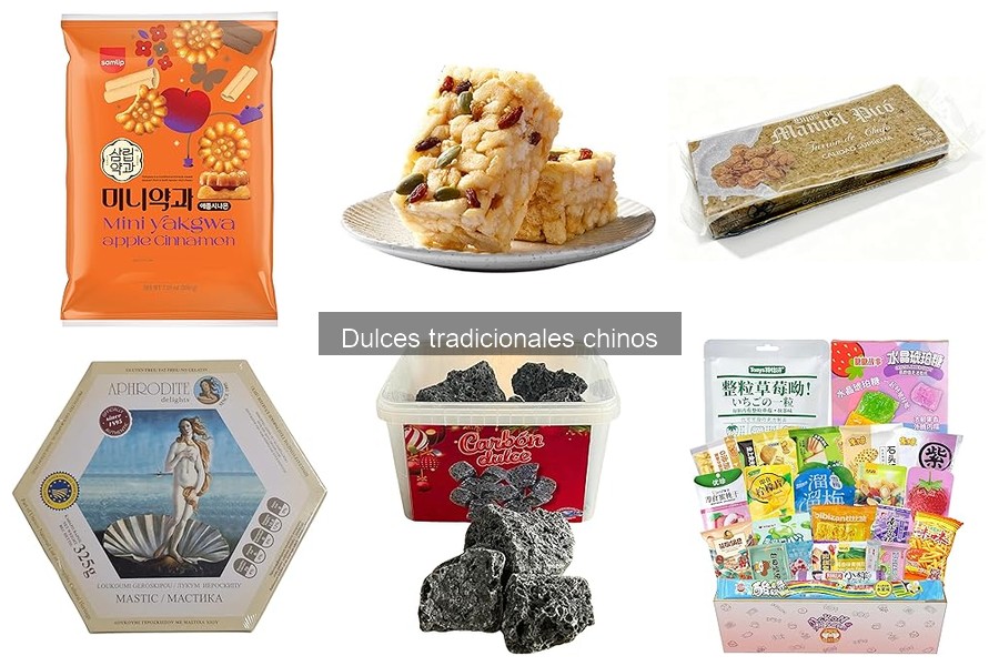 Alternativas a dulces tradicionales chinos para alergias