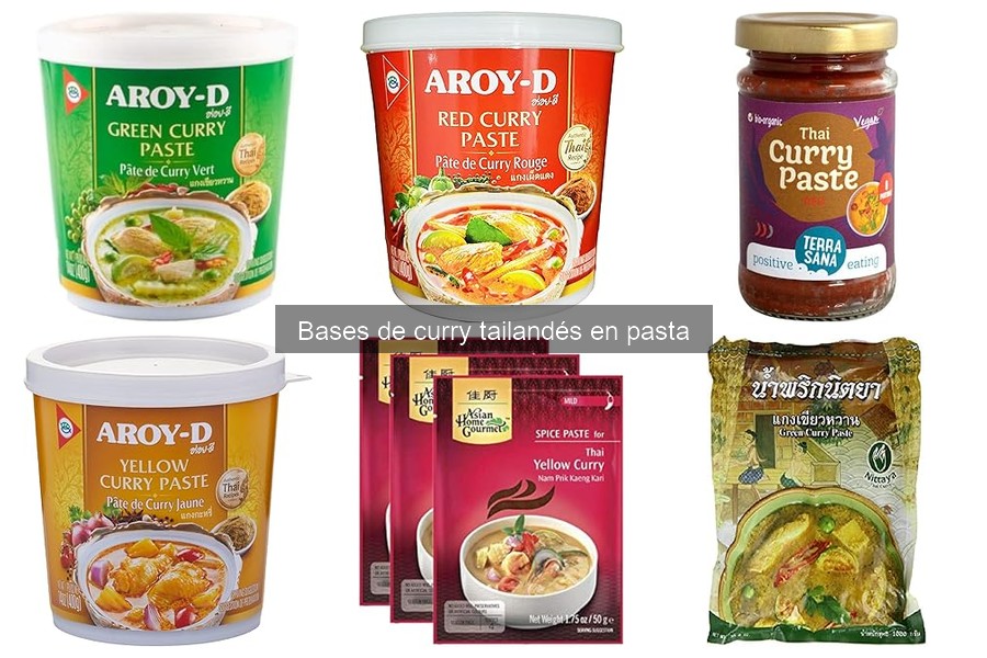 Alternativas a la pasta de curry tailandés para cocinar