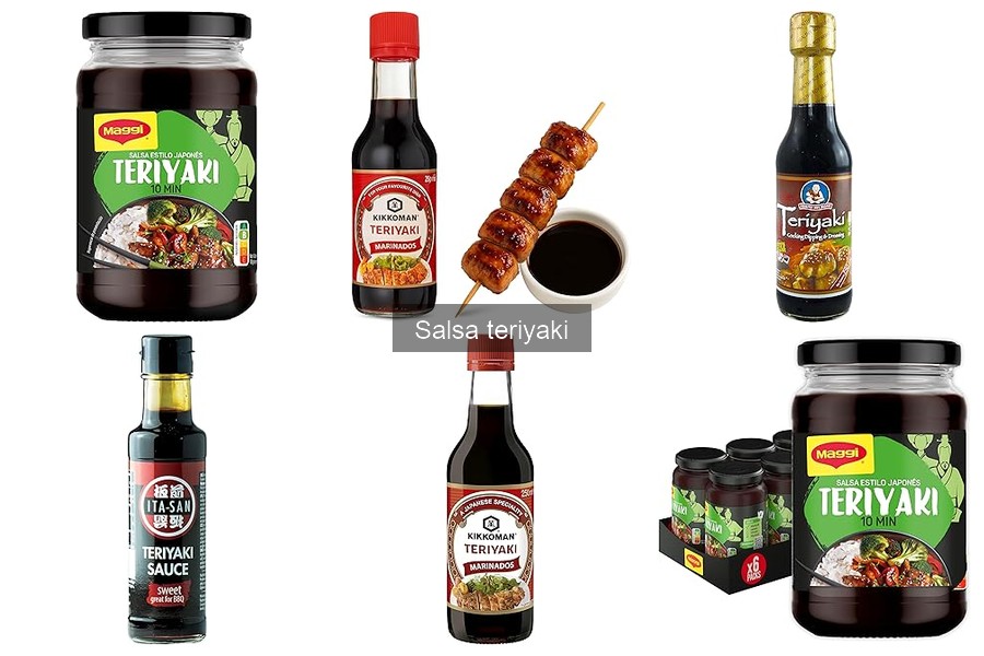 Alternativas a la salsa teriyaki: 5 opciones deliciosas