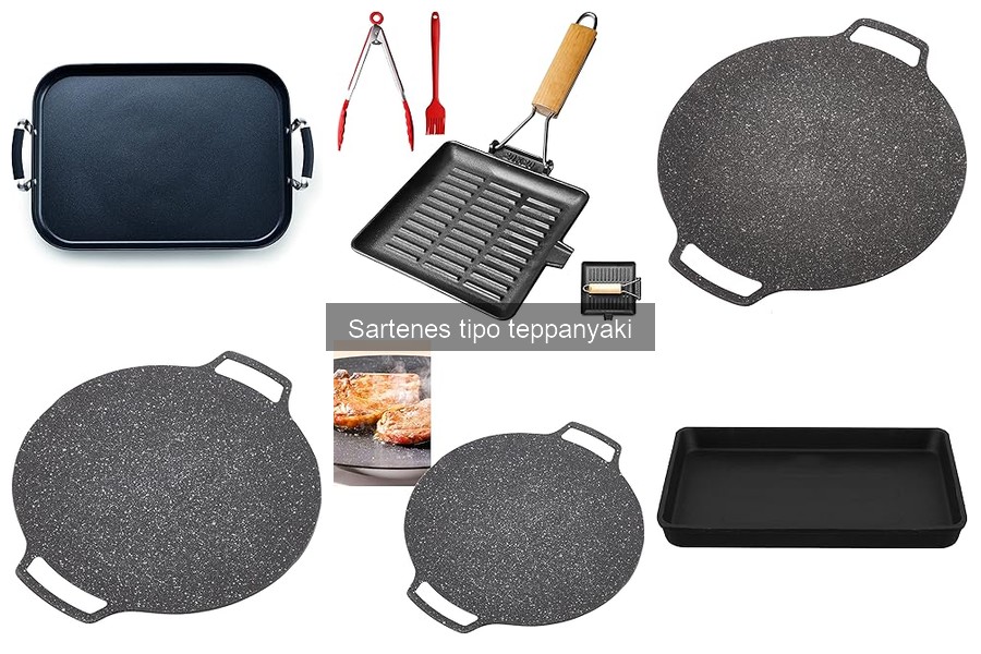 Alternativas a la sartén teppanyaki para cocinar en casa