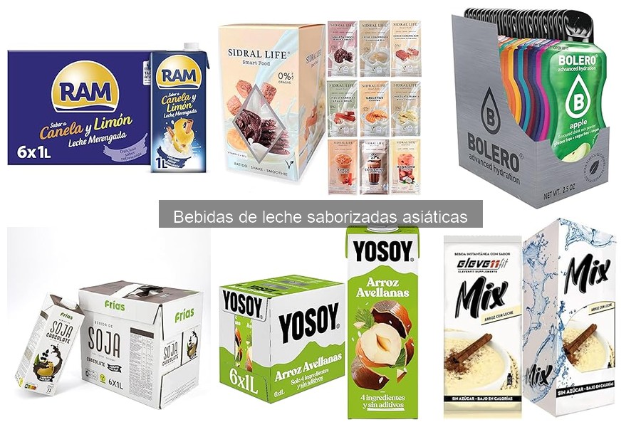 Alternativas a las Bebidas de Leche Saborizadas Asiáticas