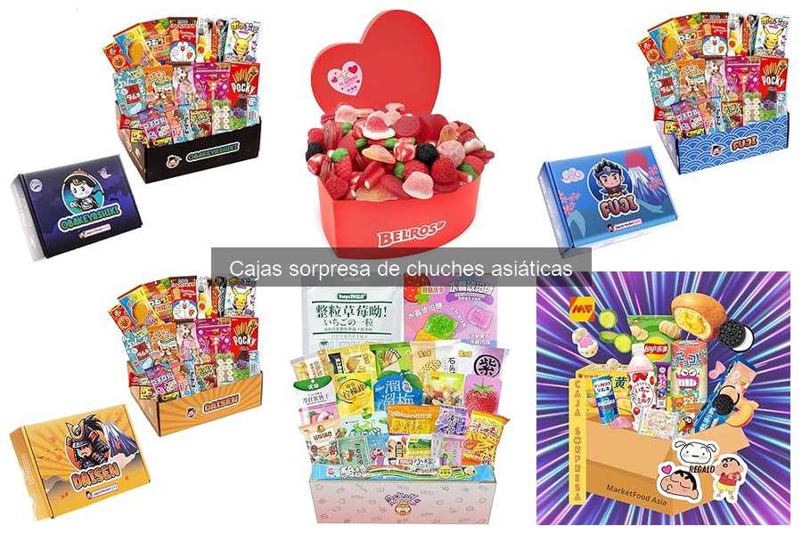 Alternativas a las cajas sorpresa de chuches asiáticas