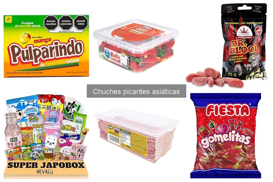 Alternativas a las chuches picantes asiáticas que debes probar