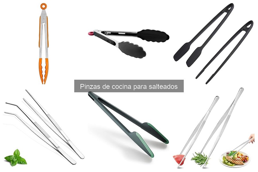 Alternativas a las pinzas de cocina para salteados
