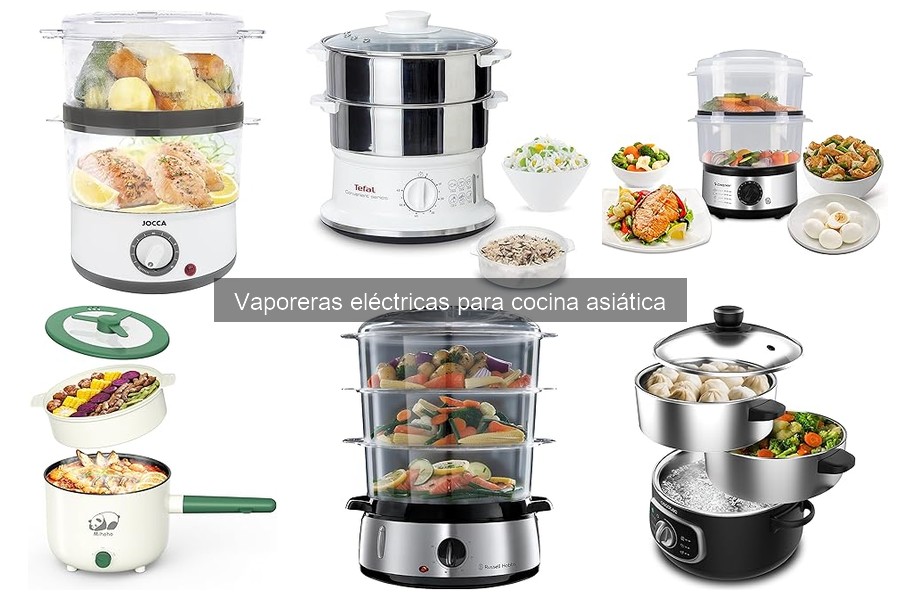 Alternativas a las Vaporeras Eléctricas en Cocina Asiática