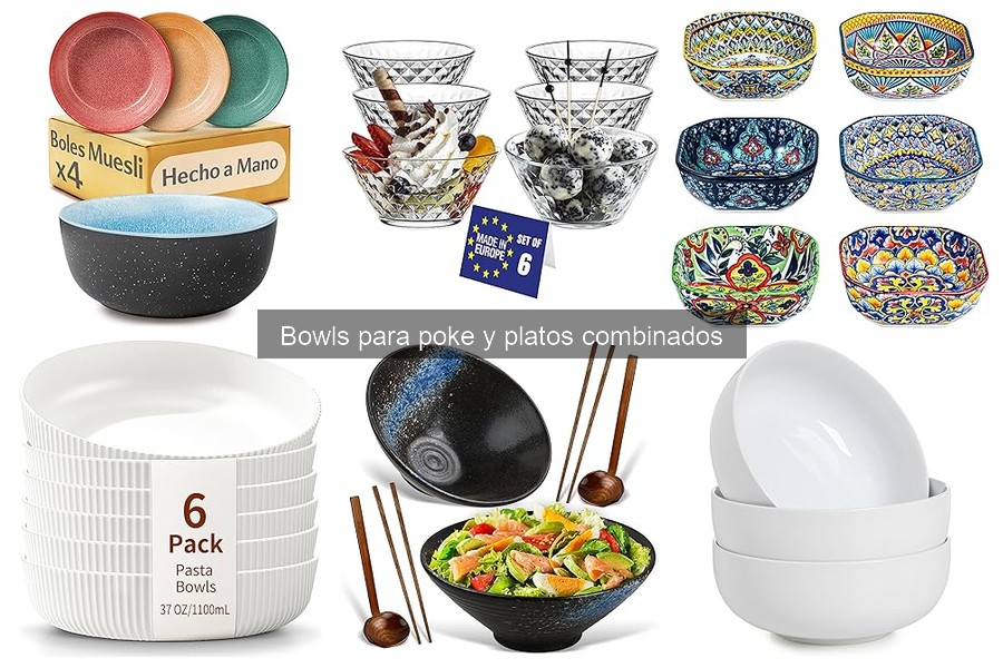 Alternativas a los Bowls para Poke: Mejor Platos y Bandejas