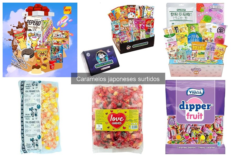 ** Alternativas a los Caramelos Japoneses Surtidos | Delicias Exóticas