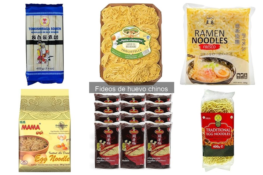 Alternativas a los Fideos de Huevo Chinos para Cocinar
