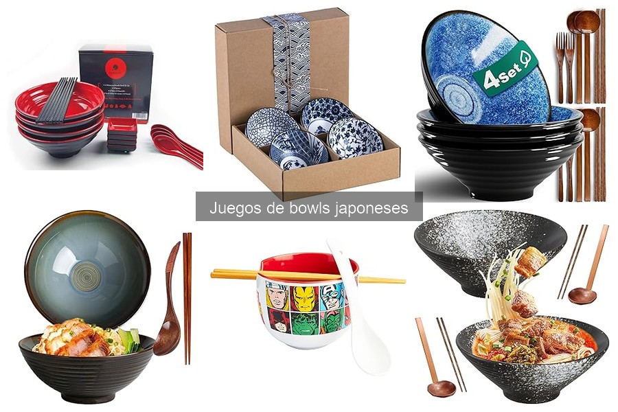 Alternativas a los juegos de bowls japoneses para tu cocina