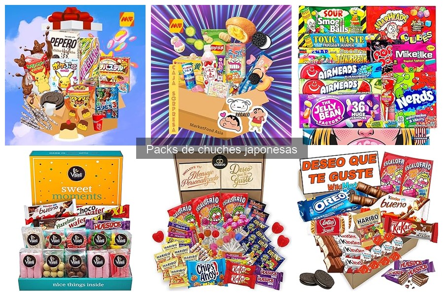 Alternativas a los packs de chuches japonesas
