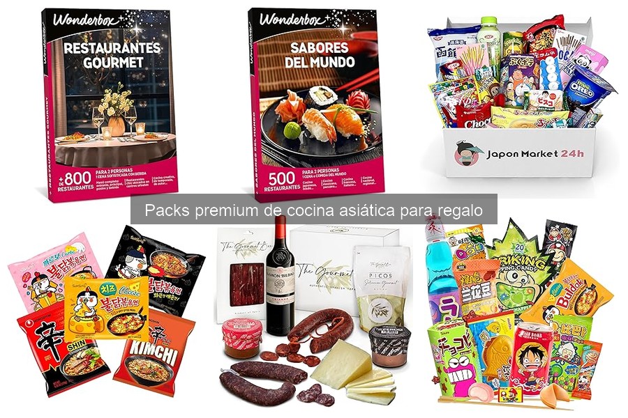 Alternativas a los Packs Premium de Cocina Asiática