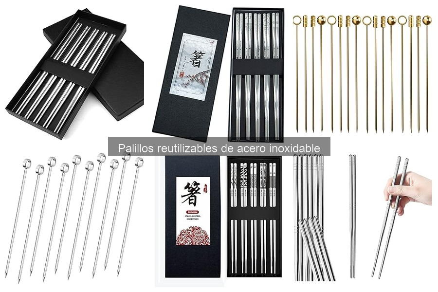 Alternativas a los palillos de acero inoxidable para tu cocina