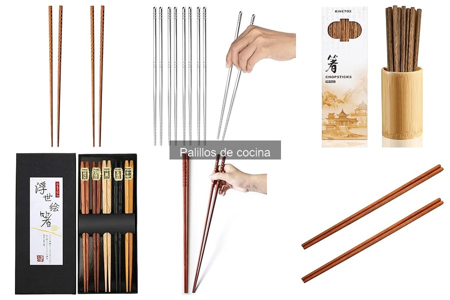 Alternativas a los palillos de cocina: utensilios prácticos
