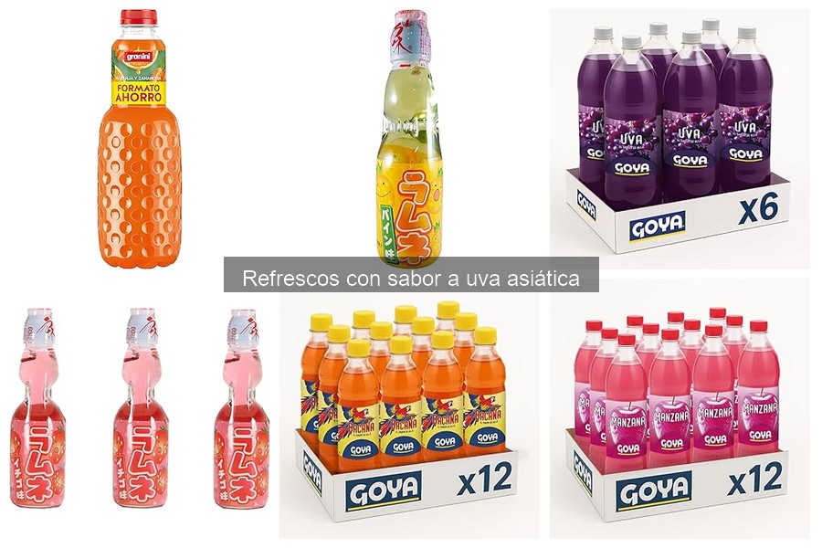 Alternativas a los refrescos de uva asiática para dietas especiales