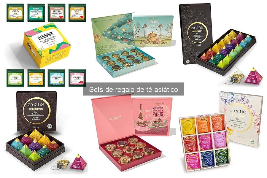 Alternativas a los sets de regalo de té asiático