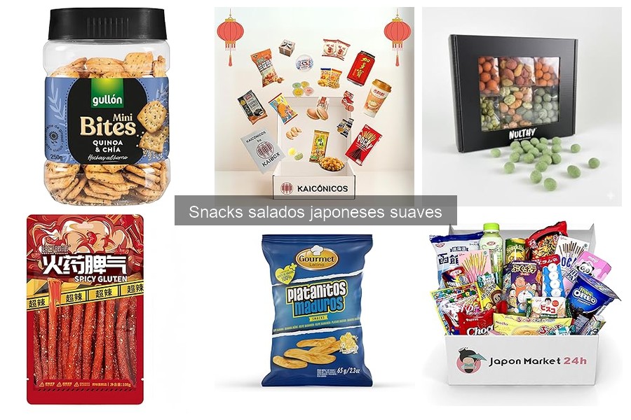 Alternativas a los Snacks Salados Japoneses Suaves