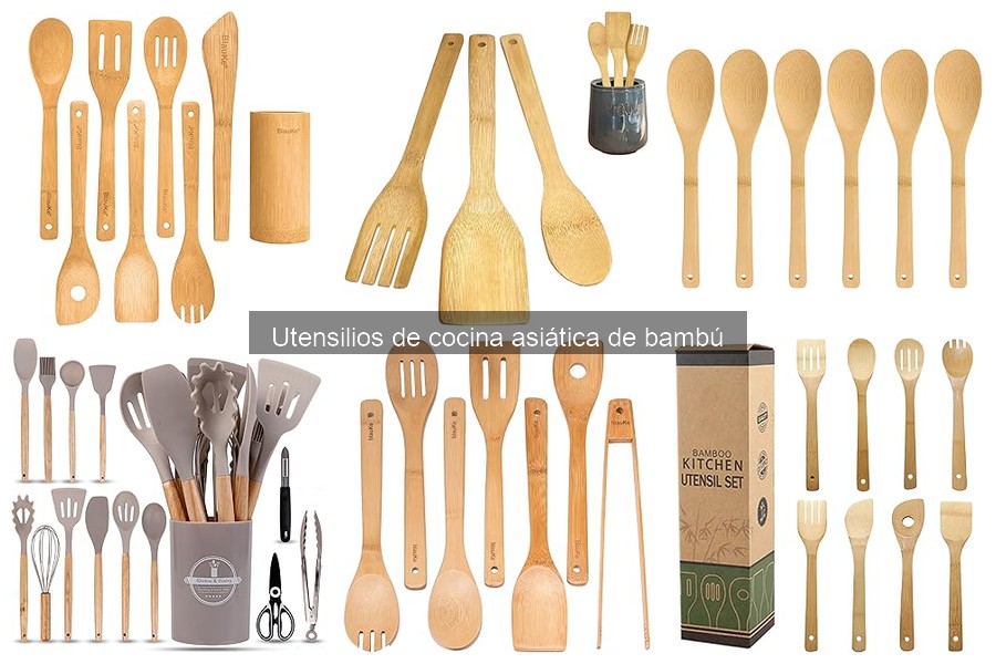 Alternativas a los utensilios de cocina de bambú