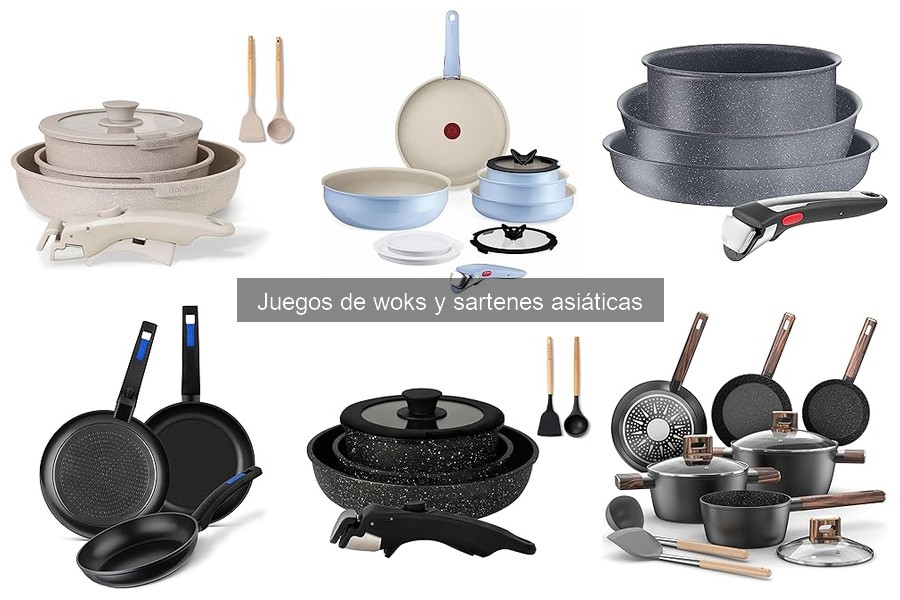 Alternativas a los woks para cocinar asiático en casa