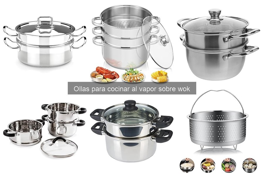 Alternativas a ollas para vapor en wok: opciones útiles