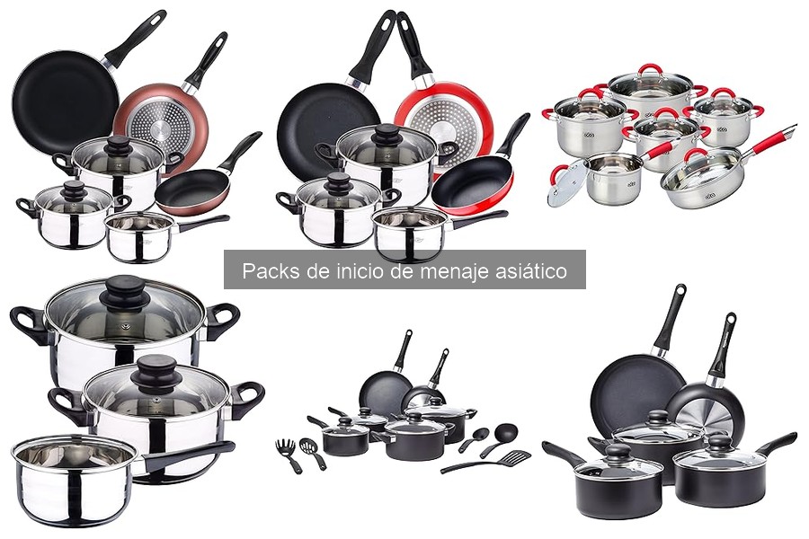 Alternativas a packs de menaje asiático para tu cocina