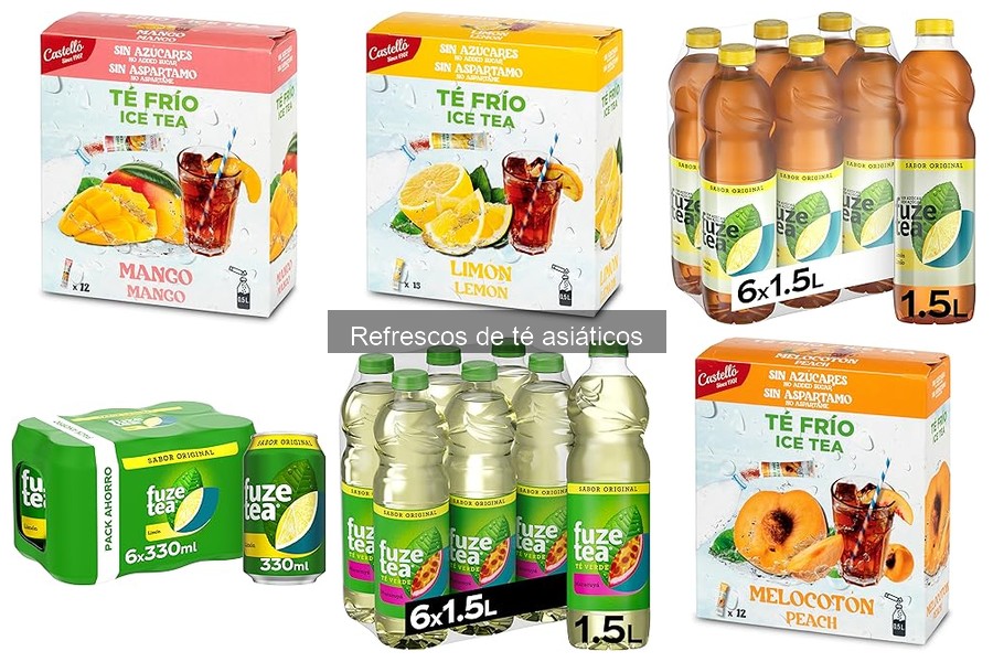 Alternativas a Refrescos de Té Asiáticos para Alergias