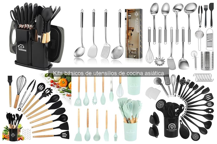 Alternativas a utensilios de cocina asiática tradicionales