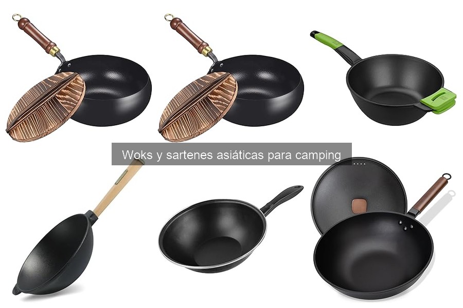 Alternativas a woks y sartenes para camping: ¡Descúbrelas!