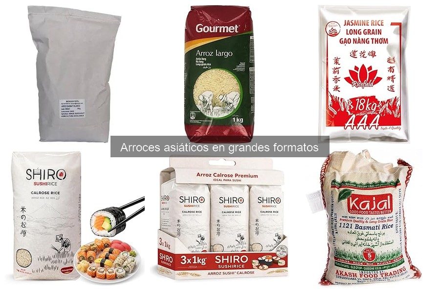 Alternativas al arroz asiático para dietas específicas