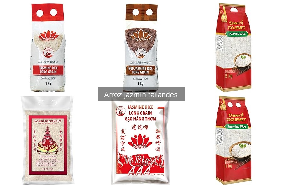Alternativas al arroz jazmín tailandés: descubre otros granos