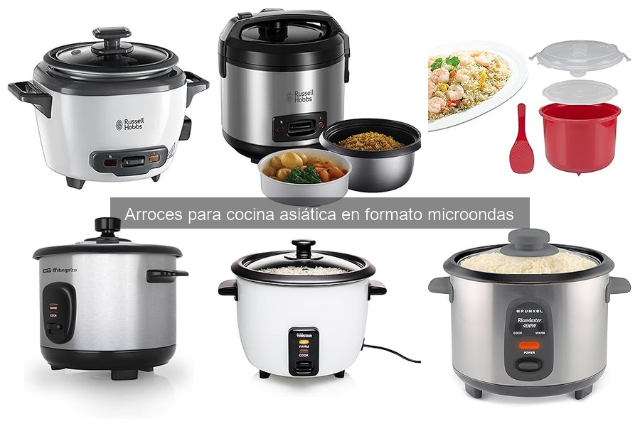 Alternativas al arroz para microondas en platos asiáticos