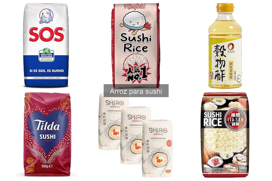 Alternativas al arroz para sushi: opciones saludables