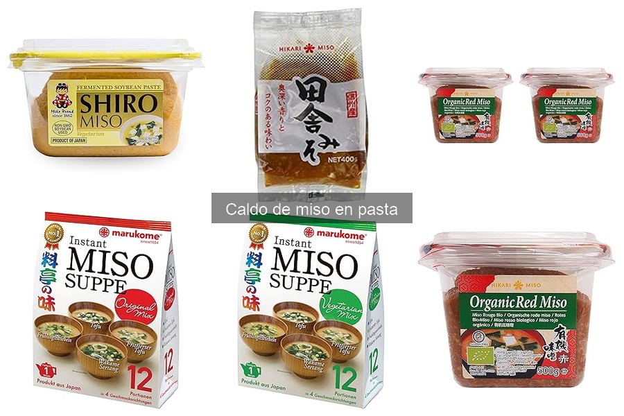 Alternativas al caldo de miso en pasta para tus recetas