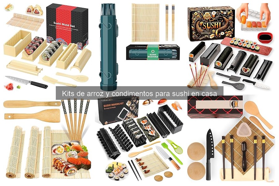 Alternativas al kit de sushi: recetas y consejos