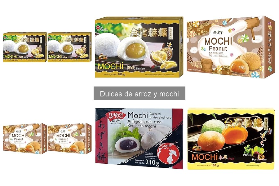 Alternativas al mochi: opciones sin gluten para disfrutar