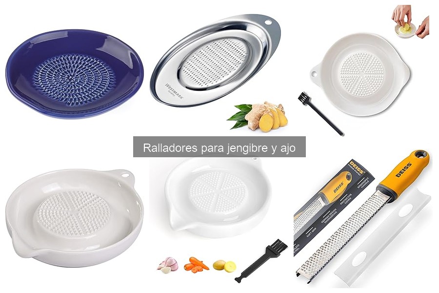 Alternativas al rallador de jengibre y ajo para tu cocina