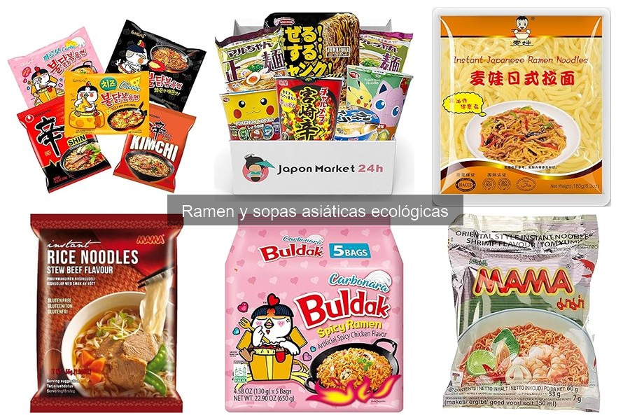 Alternativas al Ramen Ecológico para Dietas Especiales
