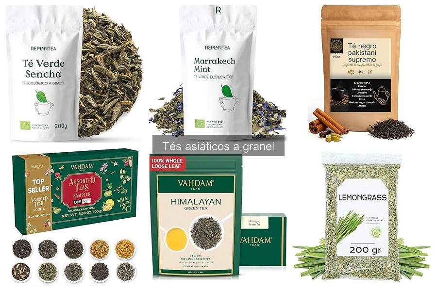 Alternativas al té asiático a granel: descubre nuevas infusiones