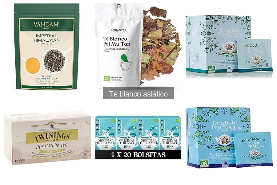 Alternativas al té blanco: opciones similares y saludables