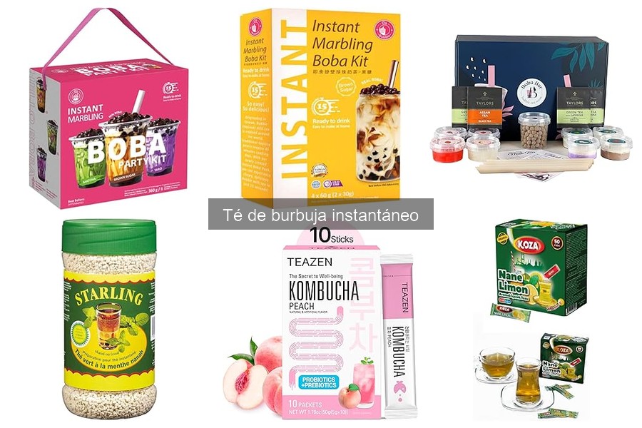 Alternativas al té de burbuja instantáneo: descubre nuevas opciones