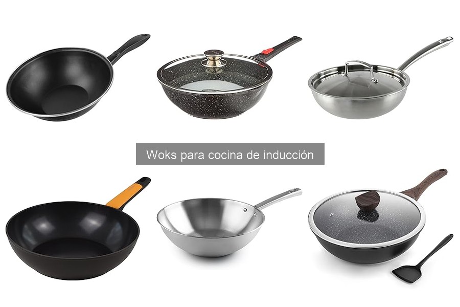 Alternativas al wok para cocina de inducción: ¿Qué utensilios usar?